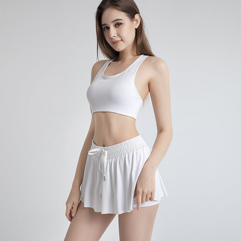 Double-Layer Dance Tennis Skort